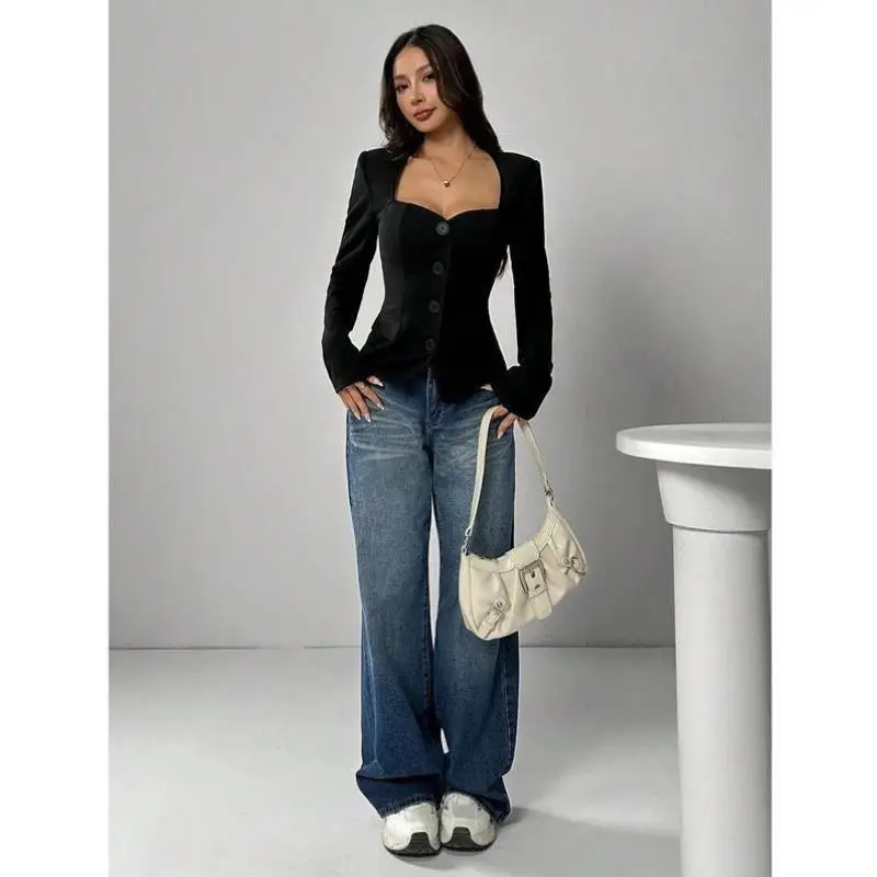 طقم ملابس رياضية كاجوال للرجال، تصميم مريح منسوج مسطح، تي شيرت ort Sve مع أورتس مثالي لموسم الخريف #5