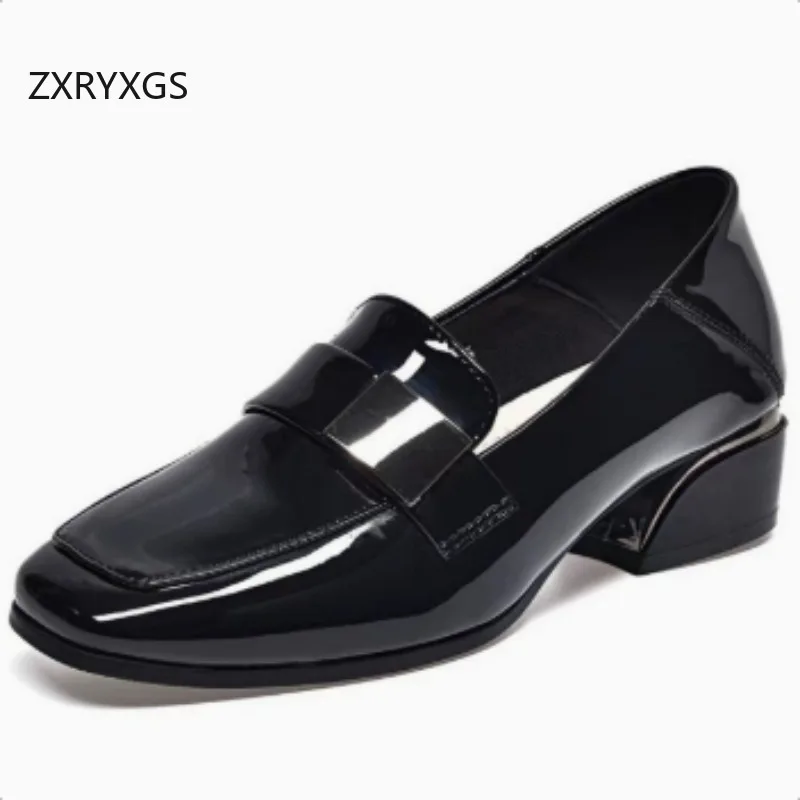 zxryxgs-2026-autumn-square-toe-cowhide-patent-leather-shoes-women's-office-work-banquet-wedding-shoes-fashion-elegant-mid-heels