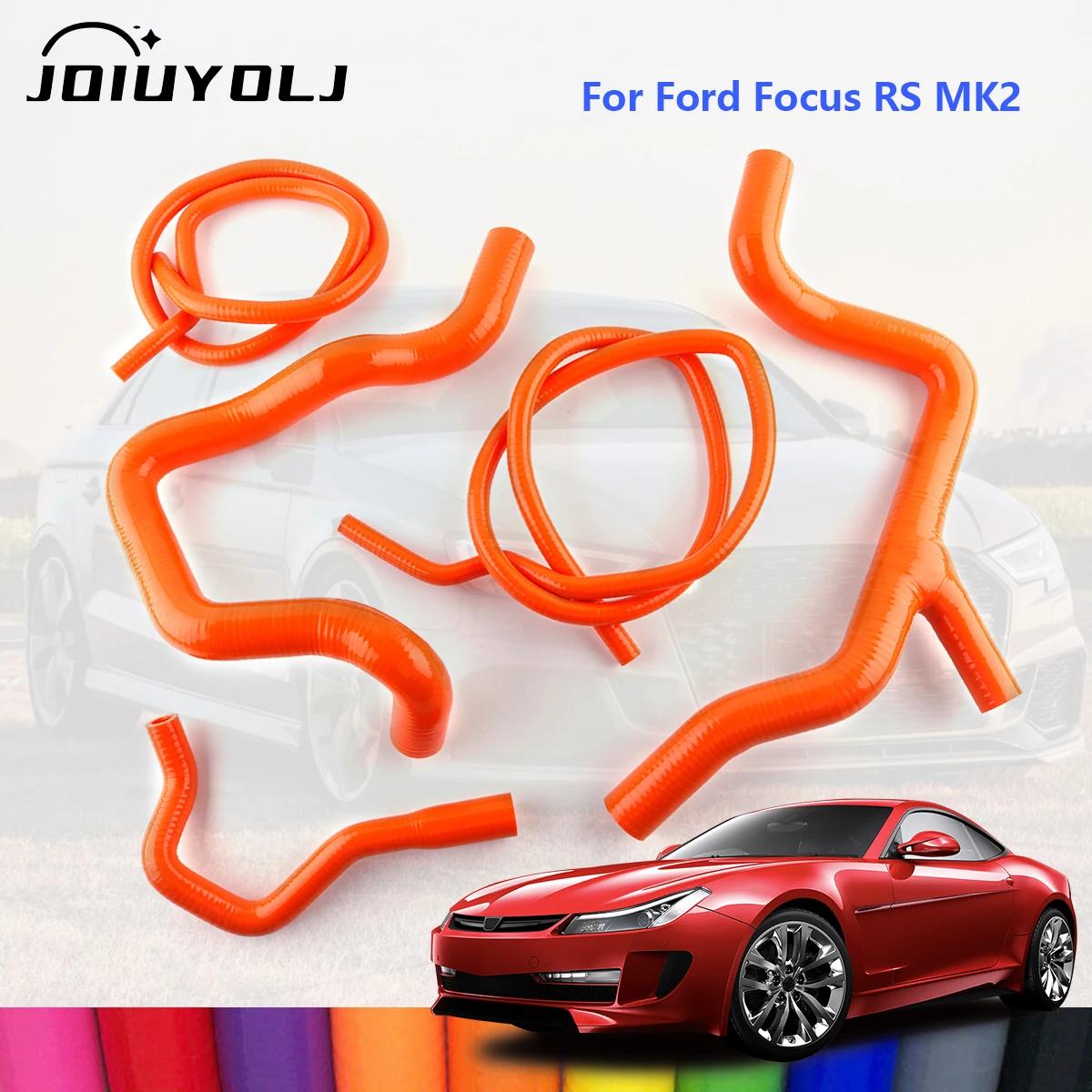 

Silicone Coolant Hose Kit For Ford Focus RS Mk2 2.5L 16V Duratec RS 2009 2010 2011