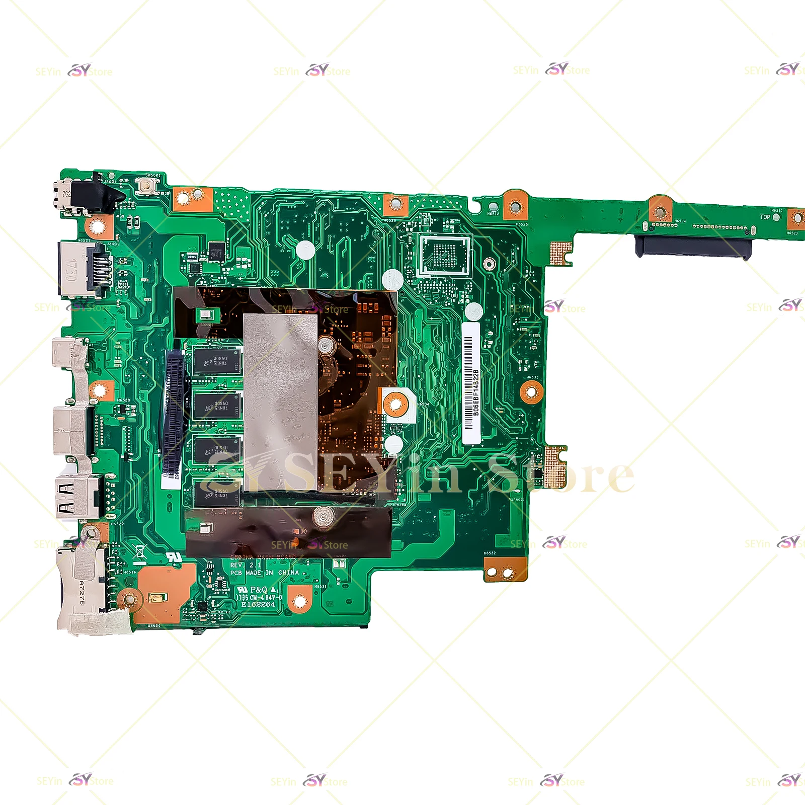 E402NA Mainboard For ASUS Vivobook E402N E502NA E502N R417N R416N Motherboard With N3350 N4200 CPU 4G OR 2GB-RAM 100% Working