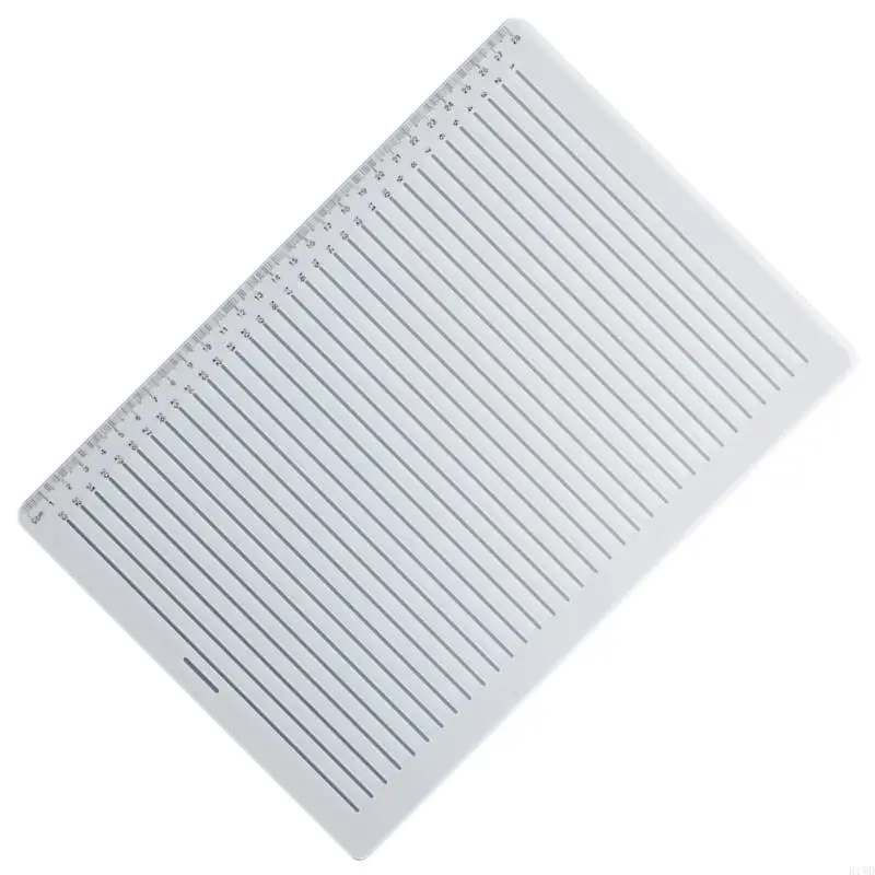 R1WD Straight Line Stensil Templat Line Drawing Stensil Huruf Template