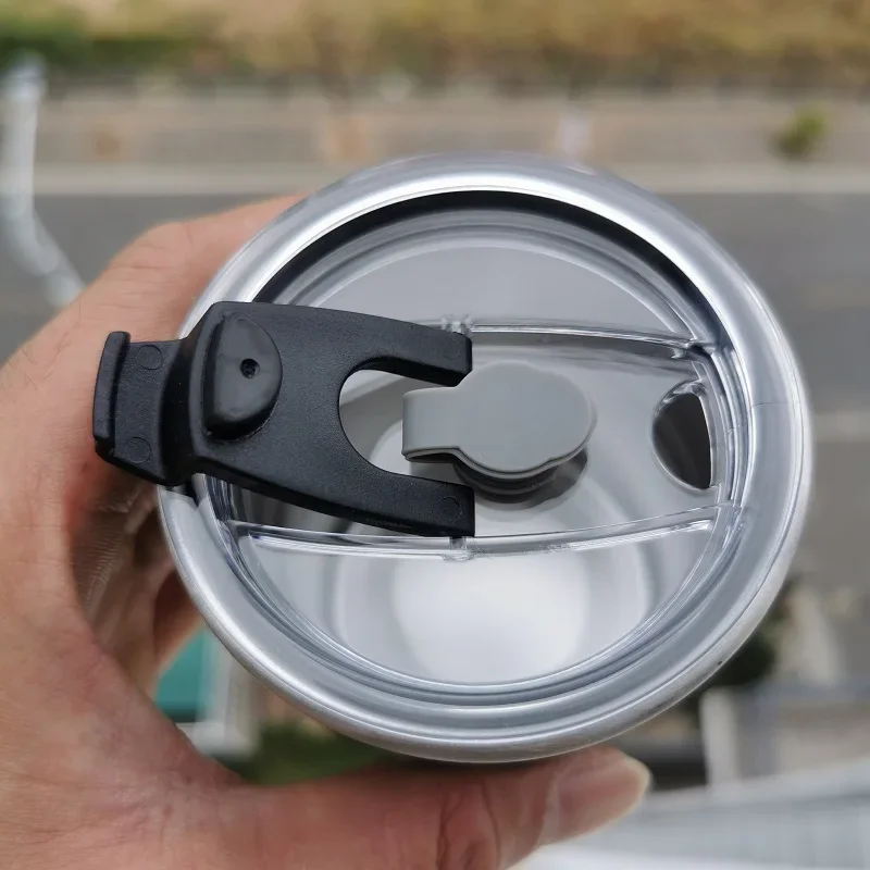 Tasse à café en acier inoxydable avec logo David harcèlement Shabab, chope à bière avec couvercle, tasses de camping en plein air, vente en gros, logo personnalisé, 300ml