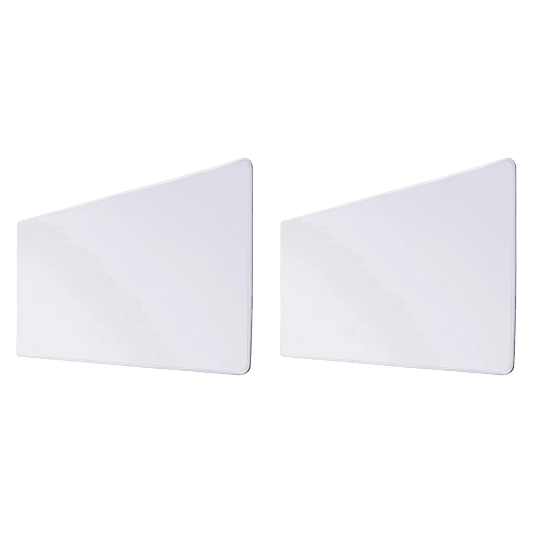 2X Mouse Pad, Extended Non-Slip Rubber Base Of Gaming Mouse Pad, Suitable For Work, Study And Entertainment-White Seam