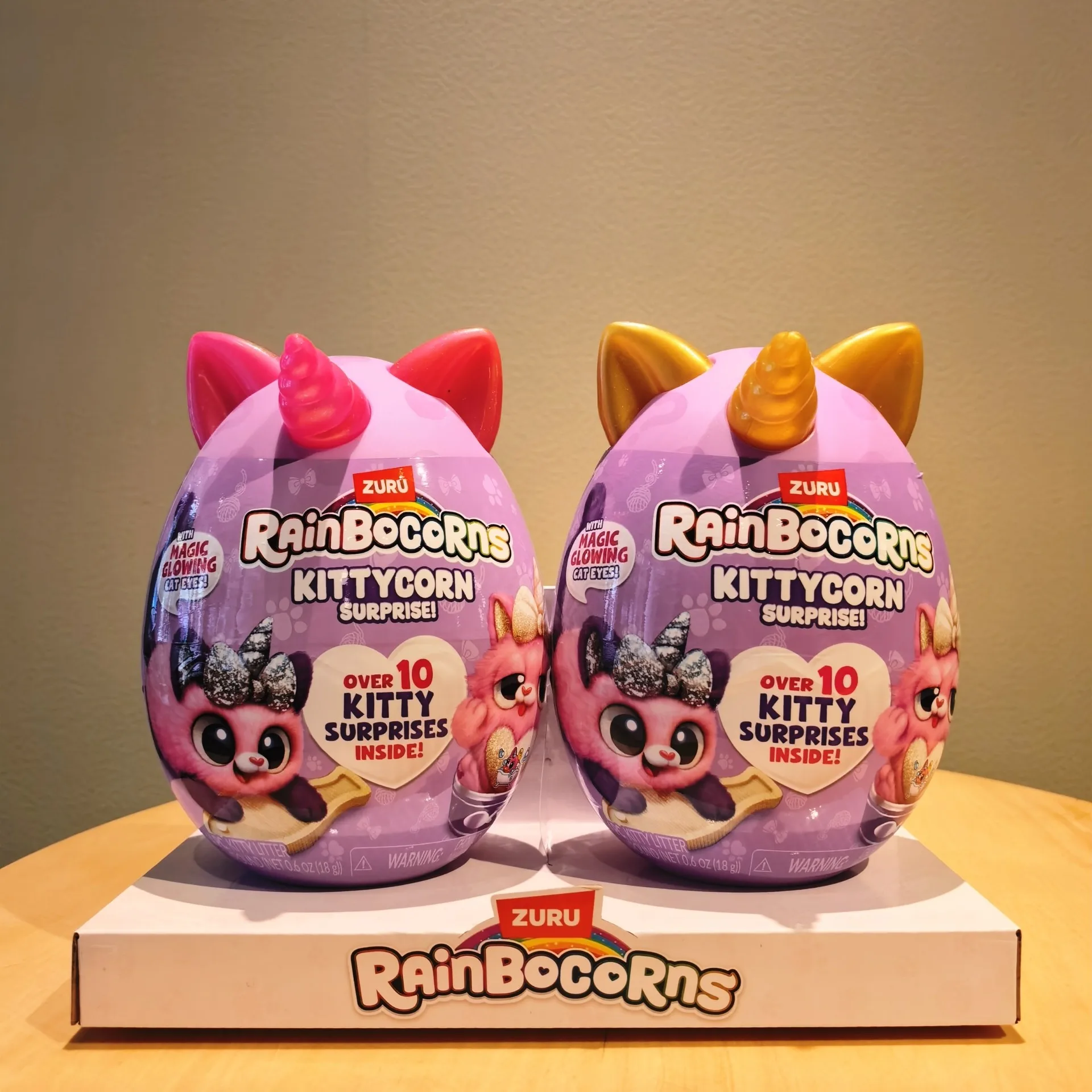

Zuru Cloud Wave Unicorn Meow Battle Meow Star Second Generation Gift Box Set Surprise Magic Egg Blind Box Plush Cat Gift