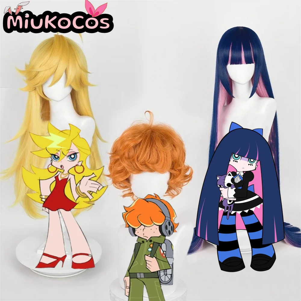 

IN STOCK Panty Burifu Stocking Cosplay Wig MiukoCosplay Anime Panty & Stocking with Garterbelt Cosplay