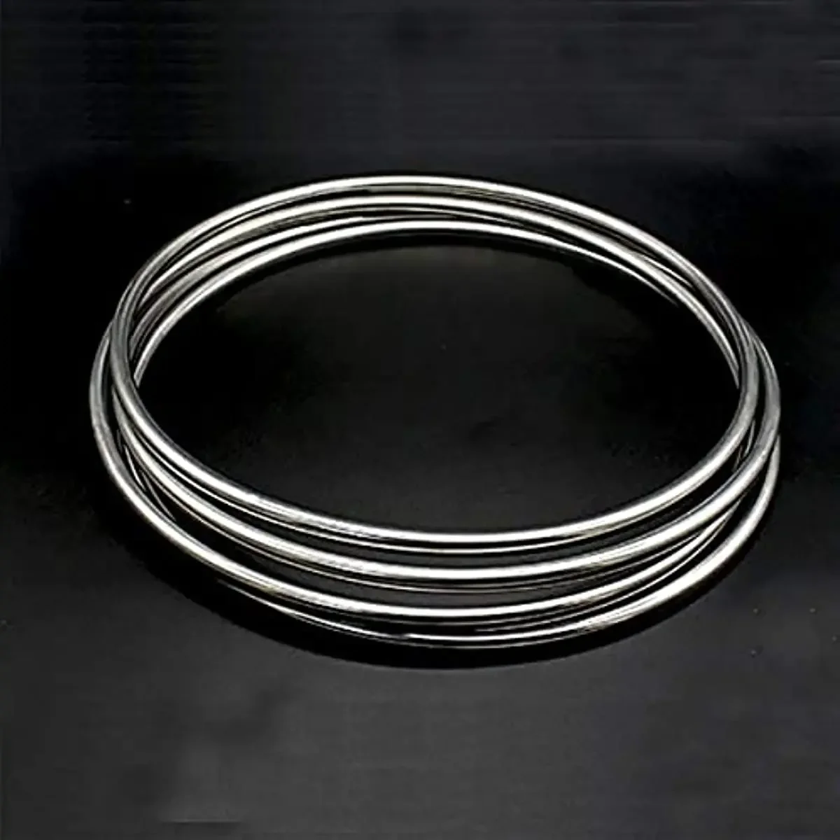 Chinese Linking Rings Set of 4 Metal Rings 30cm Magnetic Lock Stage Magic Tricks Magia Magie Magicians Prop Accessory Illusion