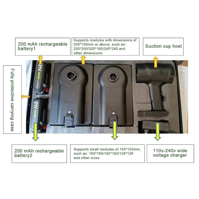 Display Module Outdoor Special Led Screen Installation And Maintenance Suction Cup Device