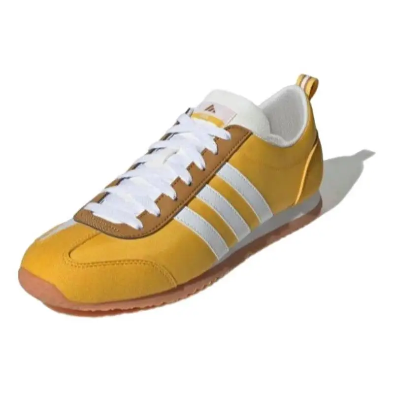 adidas VS JOG 2.0 Yellow White Sneakers shoes JP5760