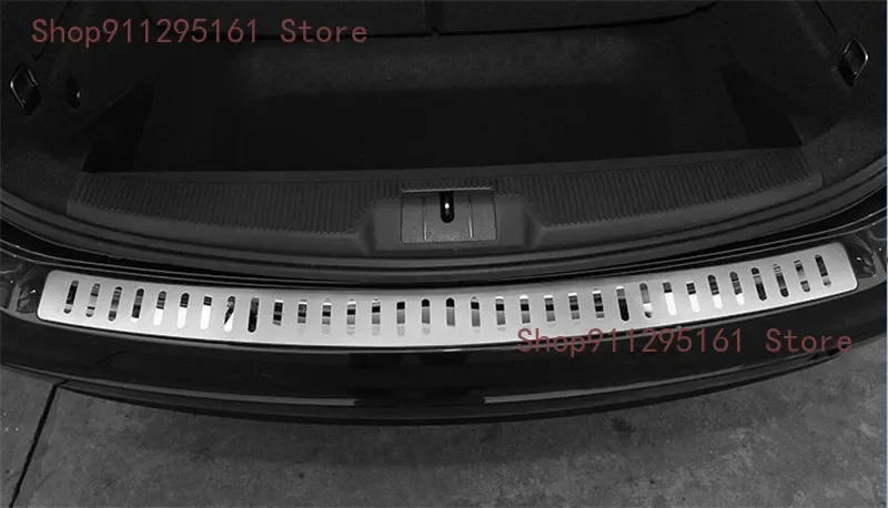 

Stainless steel Exterior Ultra-thin Rear Bumper Protector Sill Trunk Tread Plate Trim For Volkswagon Sharan 2012-2019