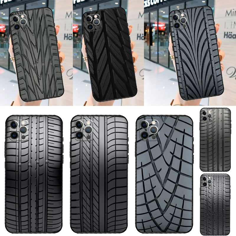 Tire Tread Tyre Track Case For Samsung Galaxy M54 M34 M14 M13 M15 M36 M55 M35 M56 M16 M31 M11 M53 M12 M32 M52 M06