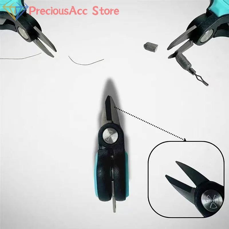 

Fishing Scissors Special Small New For Cutting Carbon Line PE Line Nylon Line Lead Luya Small Scissors With Keychain