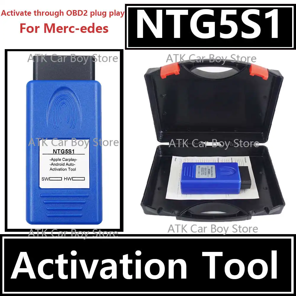 NTG5S1 CarPlay Apple CarPlay Car Activation Tool For Merc-edes/Be-nz Interface Activator Portable Fits  ABCLA GLA GLE CLS Series