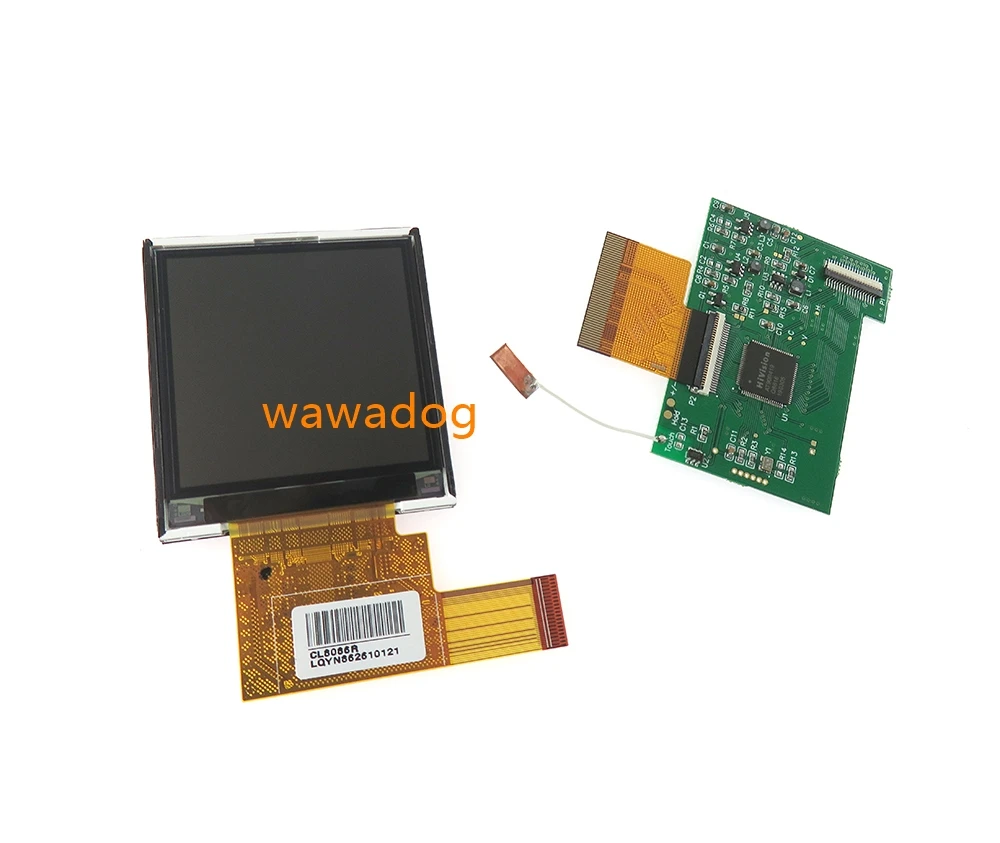 1set For Nintend GBC Bright screen OEM High Light Screen LCD Modification Use For GBC v1.0 Backlit Brighter Kit