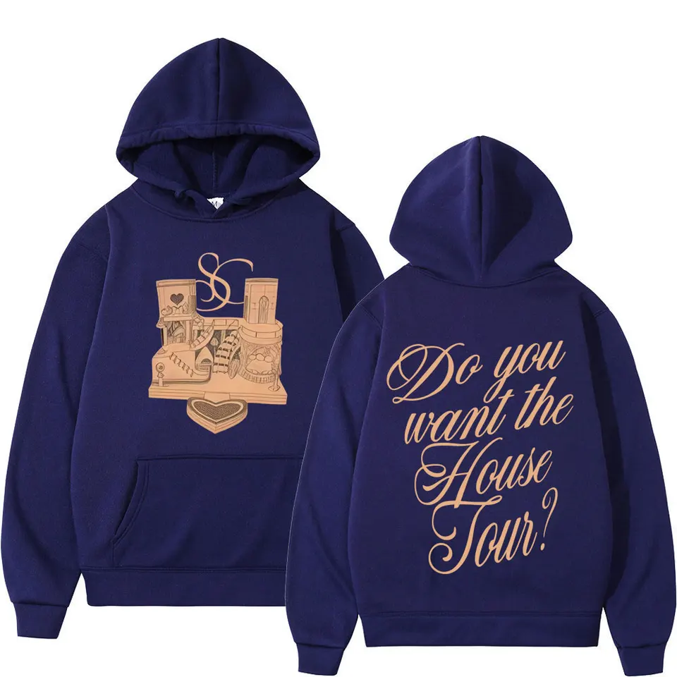 Do You Want The House Tour Sabrina Carpenter Vintage Print Hoodie