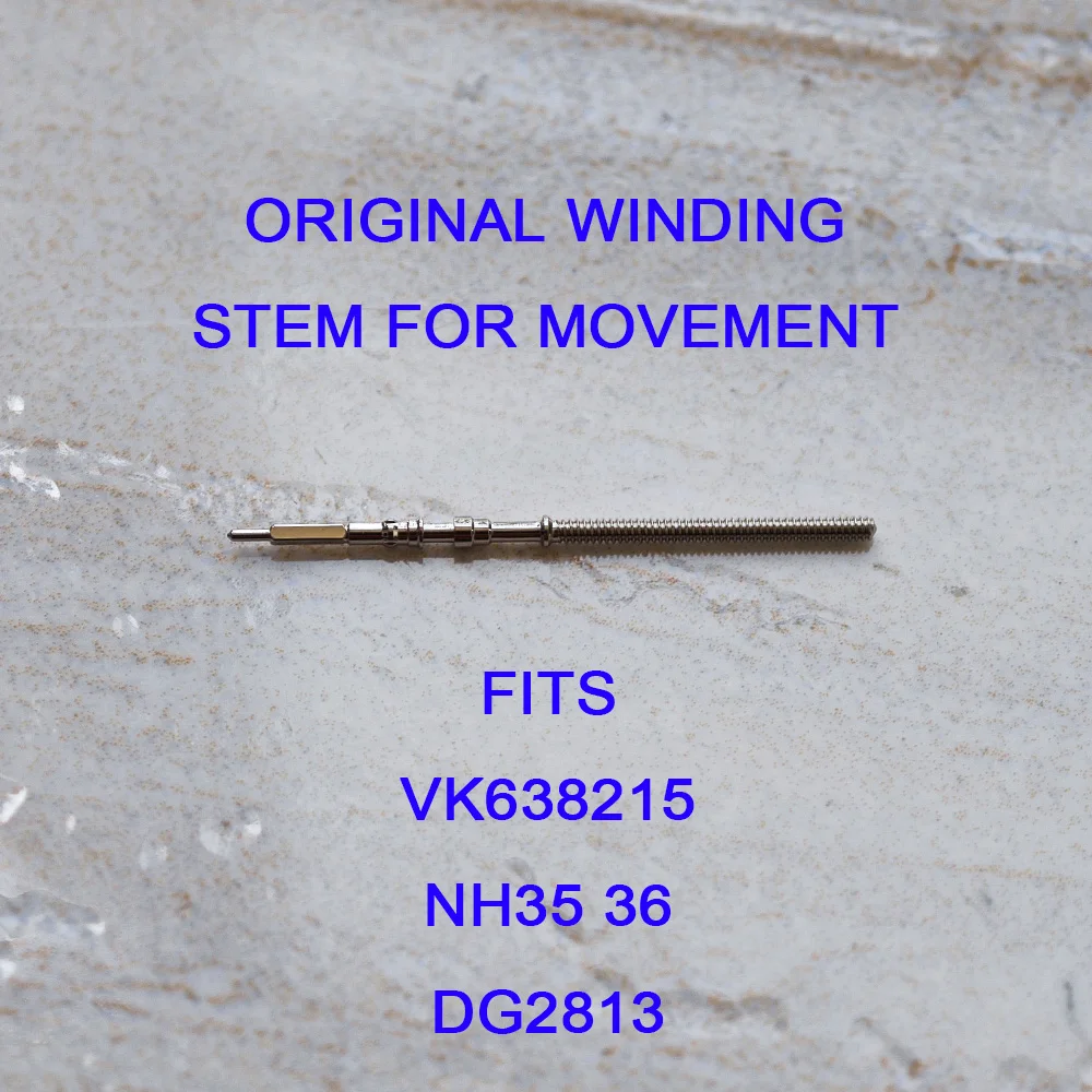 The original stainless steel winding rod of the NH35 NH36 DG2813 8215 VK63 Repiar Crown kit