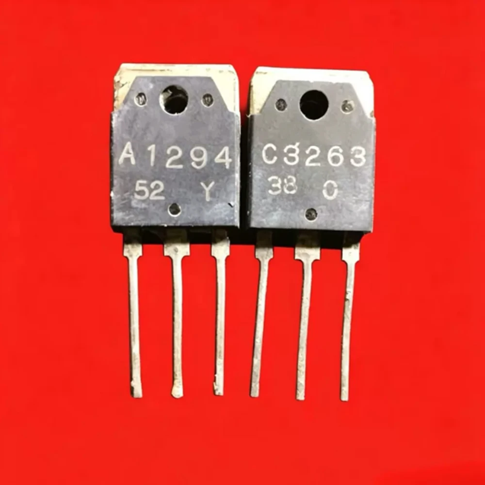 1pair 2SA1294 2SC3263 (1pcs A1294 + 1pcs C3263) TO-3P In Stock Original disassembly