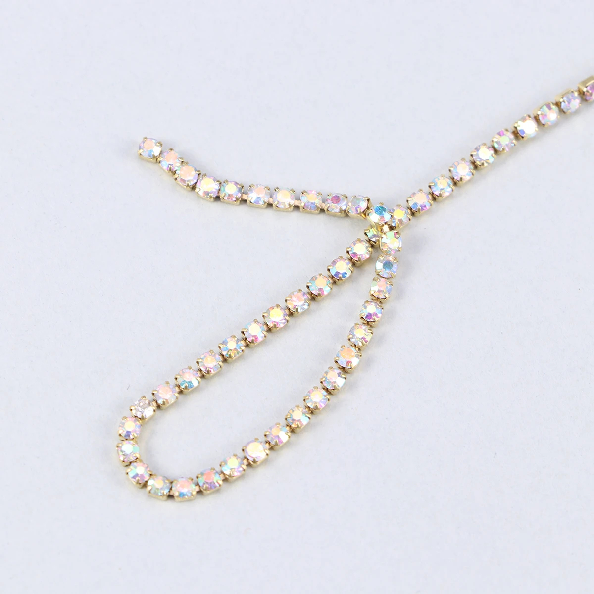 

10 M Jewelry Making Kit Crystal Rhinestone Chain Claw Pearl Sew Rhinestones
