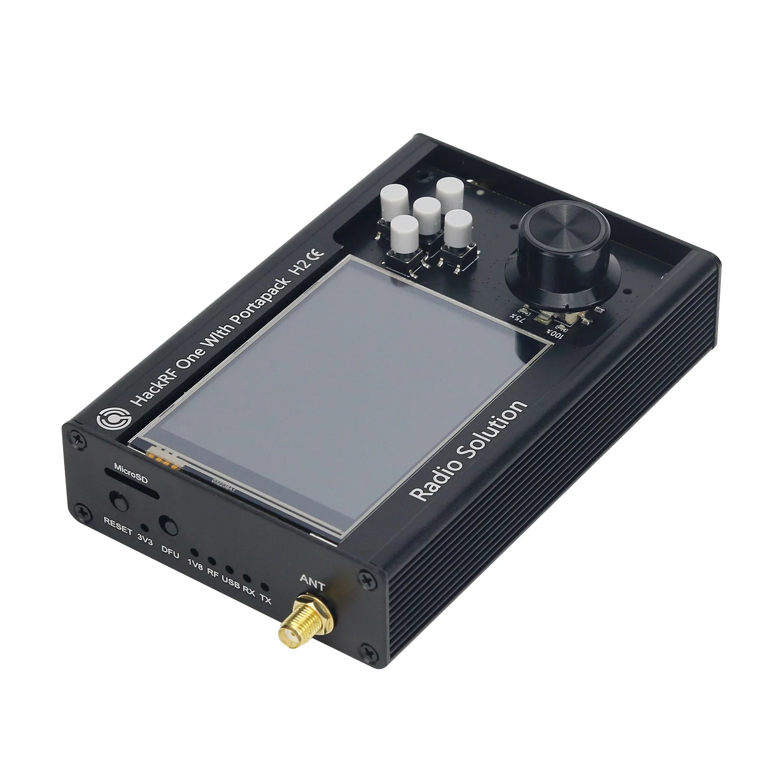 HamGeek R9 PortaPack H2 + 5 Antennas + Data Cable 1MHz-6GHz SDR Radio Assembled
