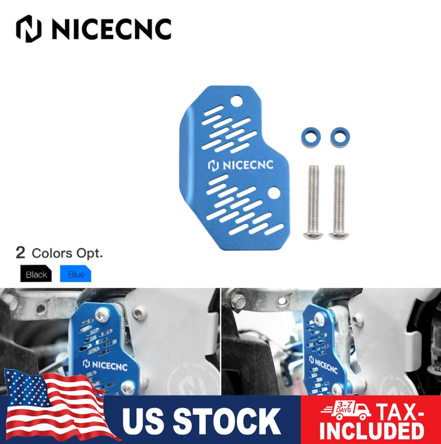 NICECNC ATV Master Cylinder Guard Cover Protector For YAMAHA RAPTOR 700 700R XT600 YFZ450 YFZ450R YFZ450X Aluminum Accessories