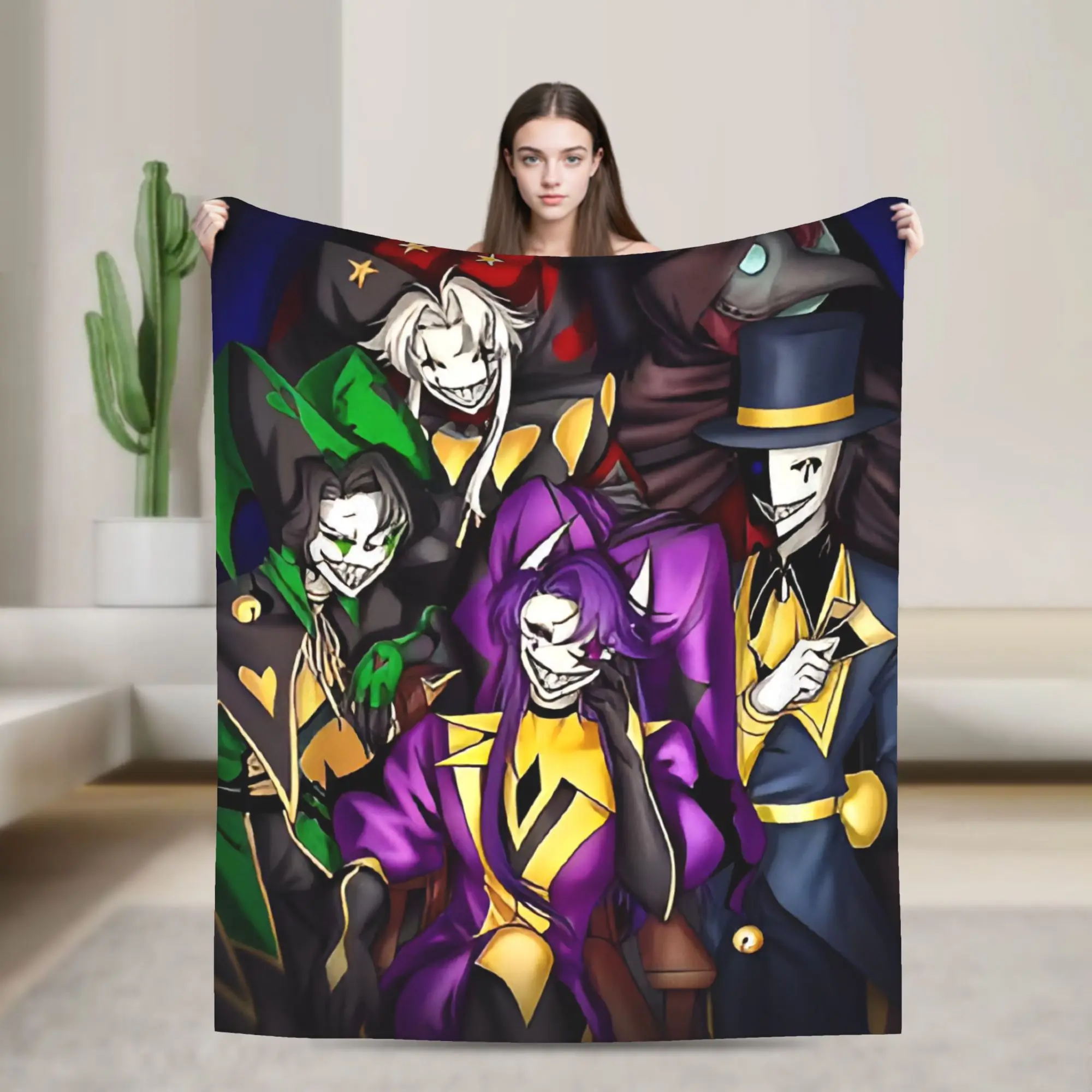 The Freak Circus Accessories Blanket Super Soft Cozy  Throw Blankets for Couch 50x60 Inches Multiple Sizes Bedding Throws