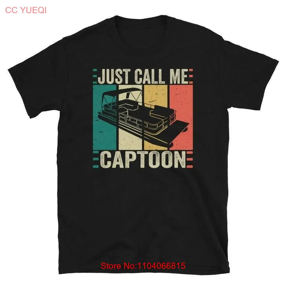 Pontoon Captain, Just Call Me Captoon, Funny Pontoon Shirt, Pontoon Boat Captain