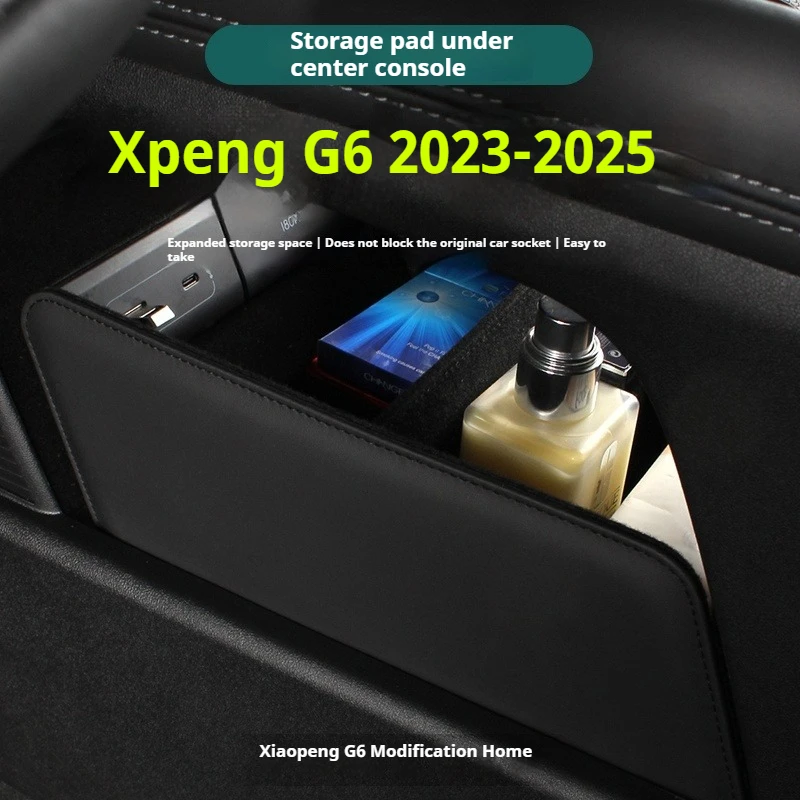 

Fit for Xpeng G6 2023 2024 2025 Xiaopeng G6 Dedicated Lower Center Console Storage Box Modified Interior Supplies Accessories