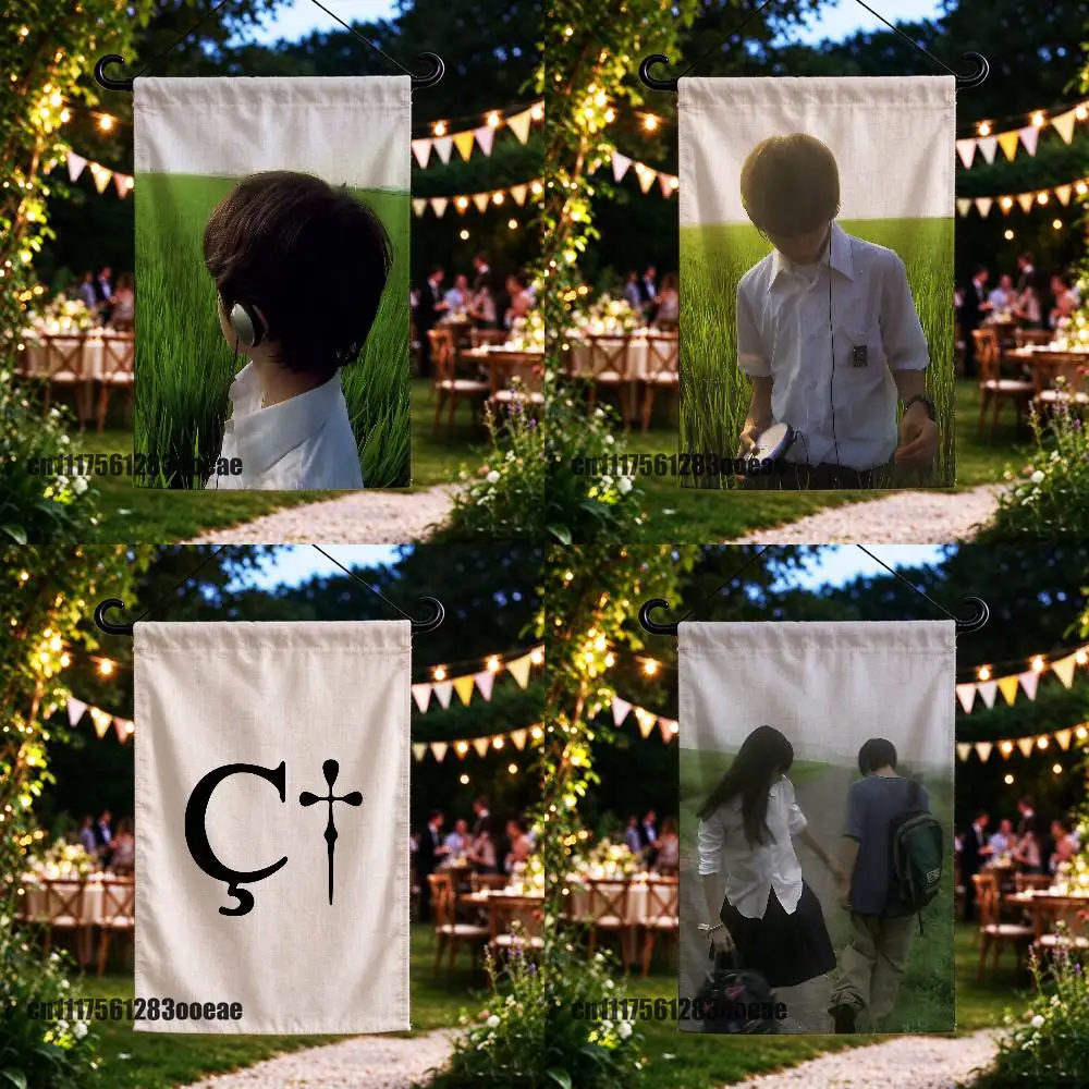 For All About Lily Chou Chou Garden Flag Custom Outdoor Home Advertising Cloth Decoration Yard Banner Flags