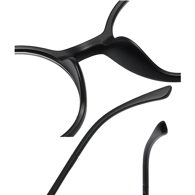TR90 Round Frame Fashion Polarized Sunglasses Magnetic Suction a Variety Clip Sets Mirror Night Vision Goggles Men