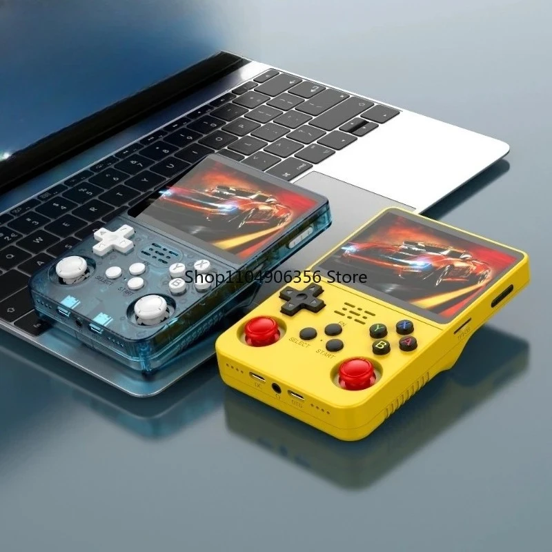 For Arkos R36S 2.0 3.5 inch retro handheld game console with open source Linux 64gb PSP N64 pocket video handheld game console