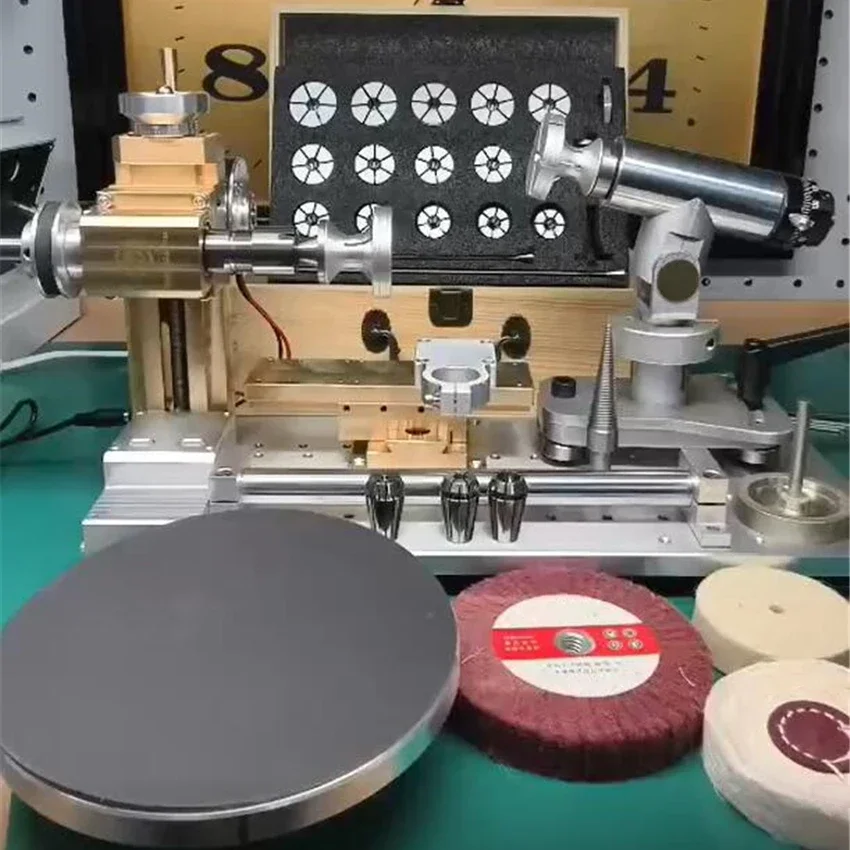 

Watchmaker Multi-Function Lathe Watch Case Surface Repair, Polishing, and Refurbishment All-in-one Machine 110-220V 16-45.5mm
