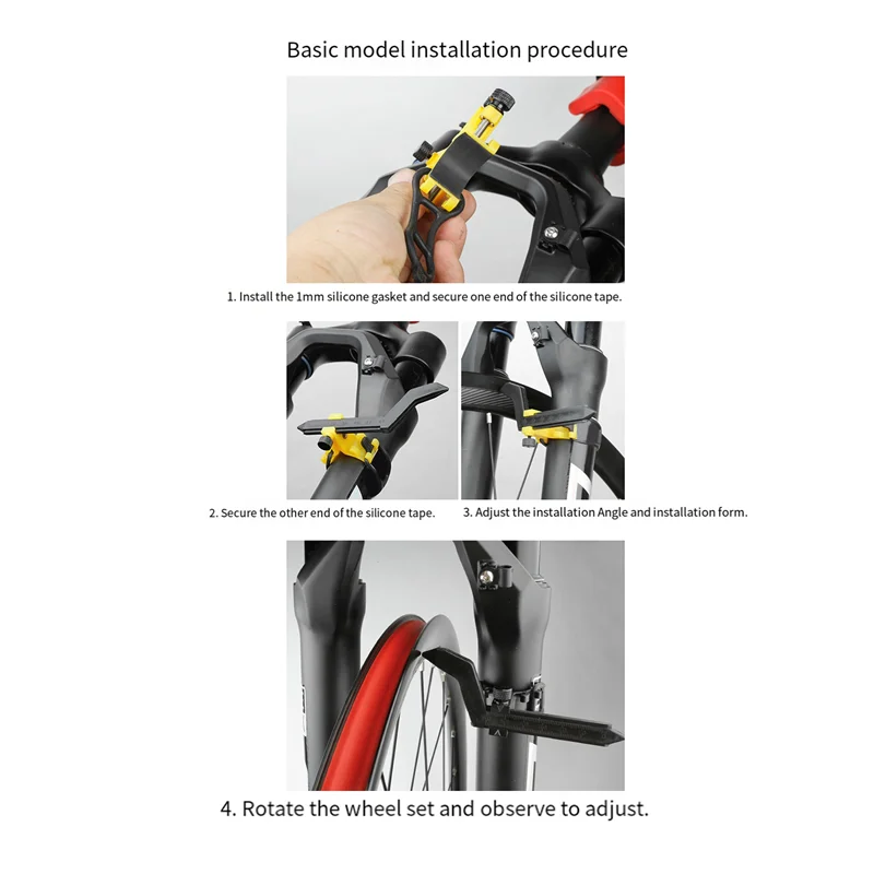 Mini Bicycle Wheel Truing Stand Bike Rims Adjustment Tools Bike Wheel Repair Tools Cycling Accessories Yellow