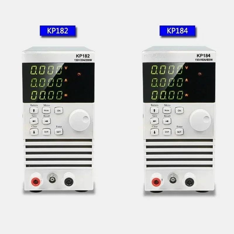 KP182/KP184 Single Channel Electronic DC Load meter 200W/150V/20A  400W/150V/40A Battery capacity power test aging