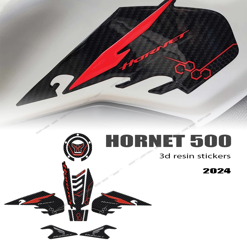 

Комплект для защиты топливного бака мотоцикла Honda CB 500 Hornet CB500 2024 Hornet 500, 3d-наклейка