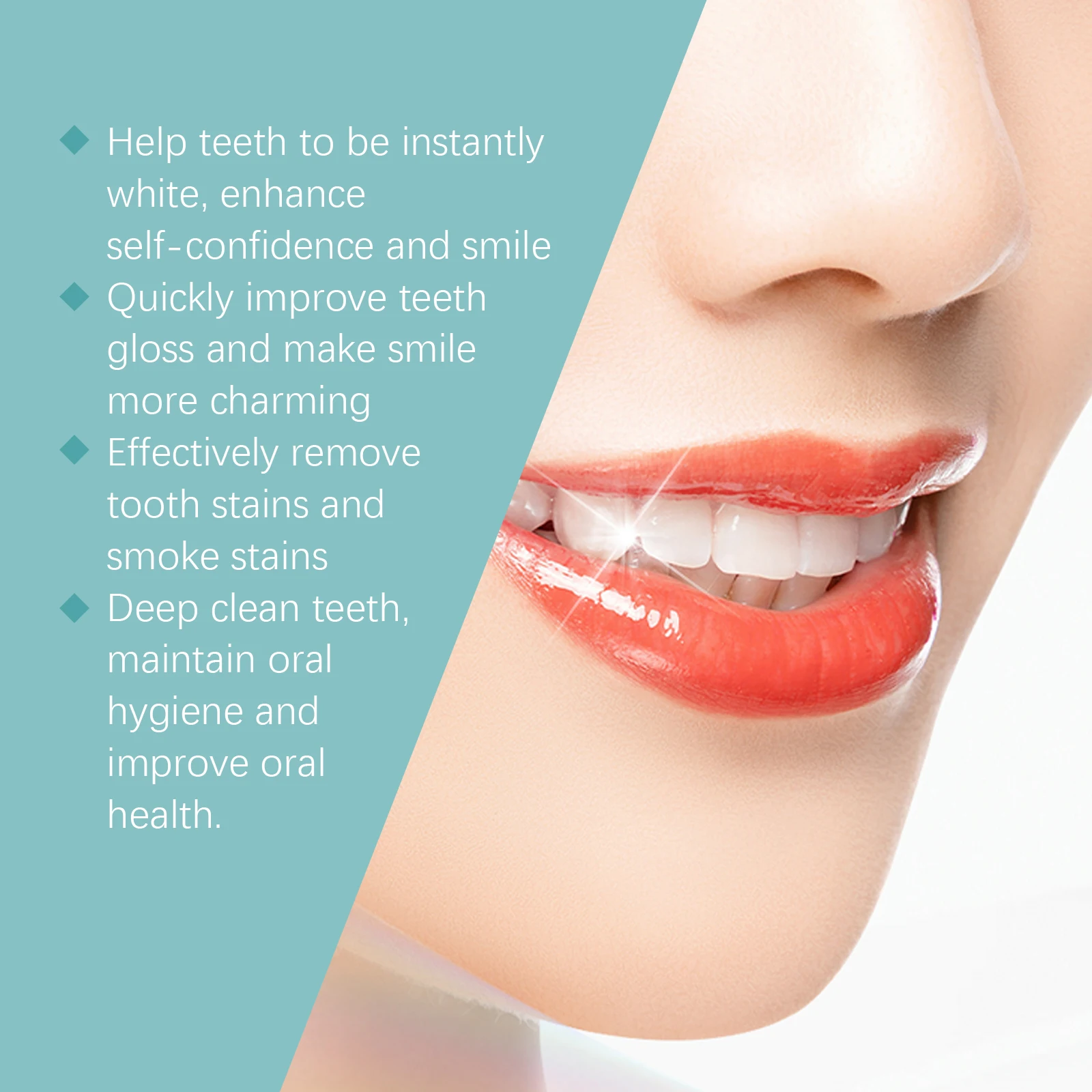 Instant Teeth Whitening Paint 10s Take Effect Portable Bleaching Tooth Fast White Tooth Coating Brightening Teeth Surface Paint view 6