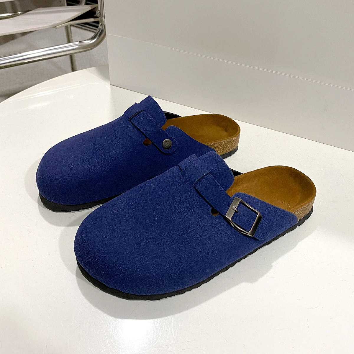 Fashion Men's Suede Mules Slip - Insole Arch Support review and price