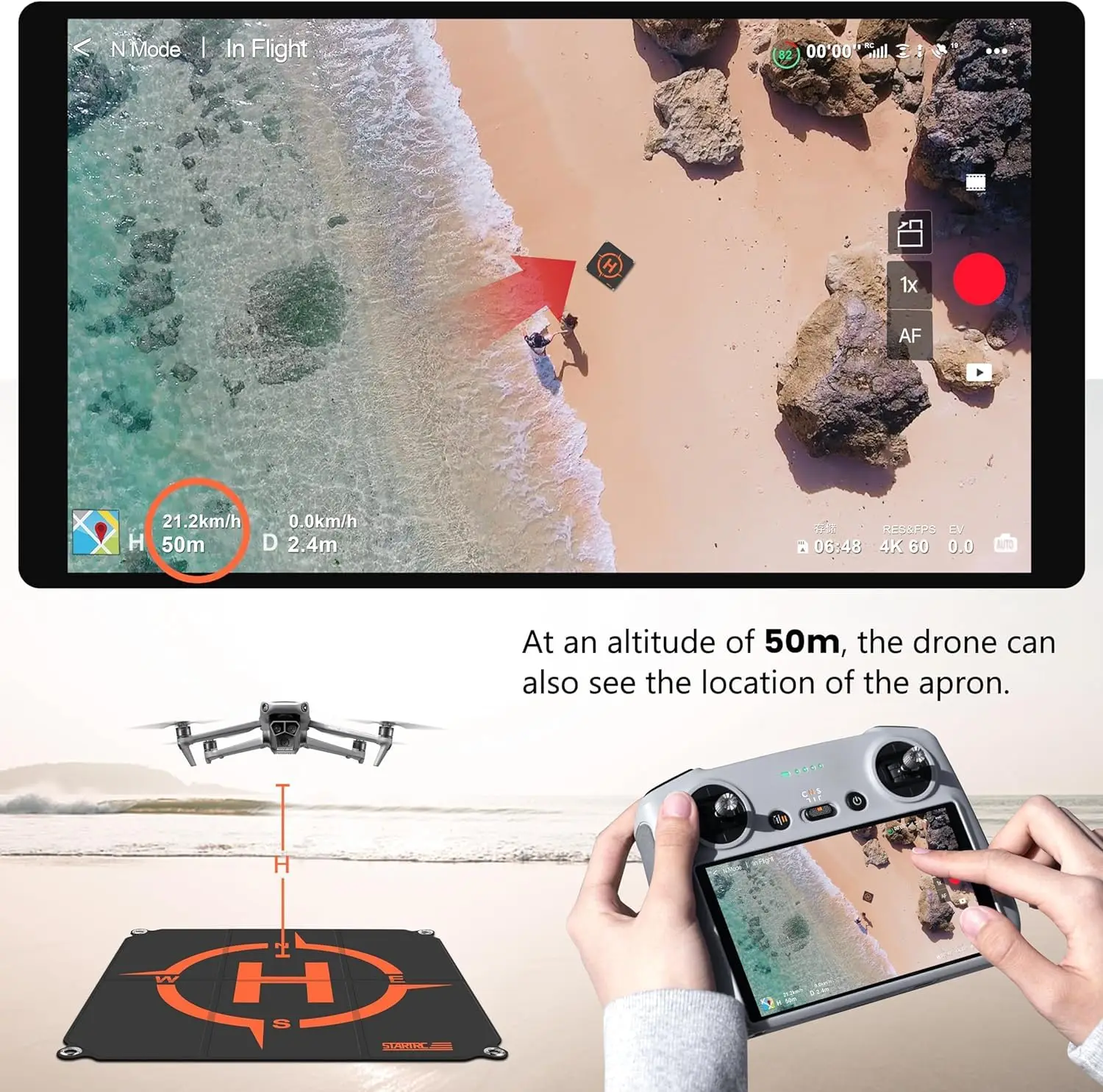 STARTRC ドローン着陸パッド、DJI Neo 2/Mi - Drone Landing Pad のレビューと価格