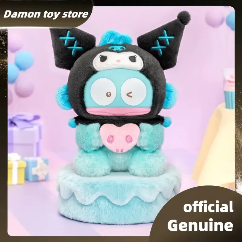 กล่องสุ่มซานริโอ้ คุโรมิ ปาร์ตี้ ซีรีส์ ของแท้ ตุ๊กตาพลาสติกน่ารัก ของตกแต่ง คุโรมิ กล่องเซอร์ไพรส์ ของเล่น ของขวัญคริสต์มาส