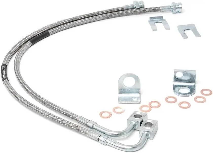 

Stainless Steel Brake Lines for Jeep Wrangler JK 2007-2018 - Enhanced Durability & Safety