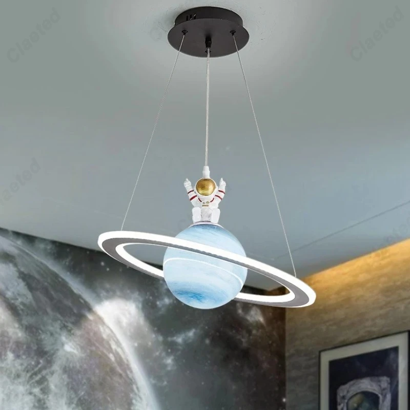 

Подвесной светильник «Стеклянная планета» для гостиной, спальни, кухни, детской комнаты, в форме звезды, для помещений, с цоколем E27, сменный светильник