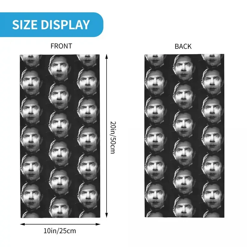 男性用ベラルゴシドラキュラバンダナ、冬のネックウォーマー、防風ラップ、ハイキング用フェイススカーフ、ハロウィーン、ホラー映画ゲイター、ヘッドバンド