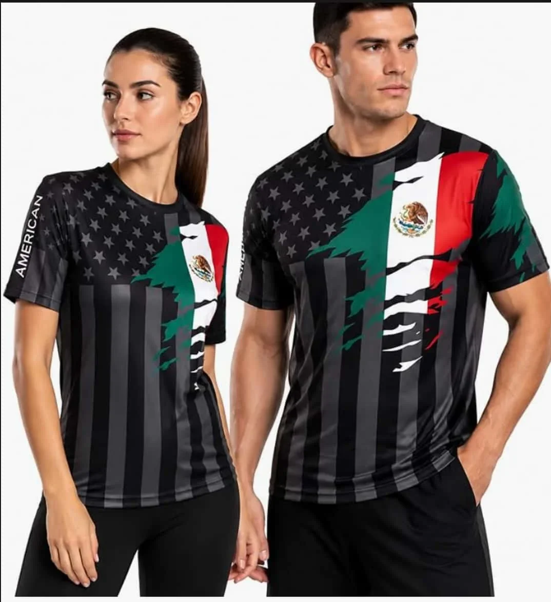 NEUES Fußballtrikot im Nationalflaggen-Stil mit schwarzem Streifenmuster und V-Ausschnitt, atmungsaktiv, passend für Eltern und Kinder, heiß begehrt – Detail 7