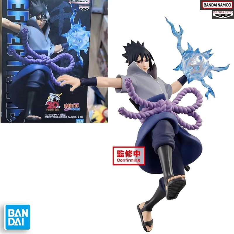 

Bandai Banpresto оригинальная модель Наруто Эффект Учиха Саске кукла, новая фигурка в штучной упаковке, украшения