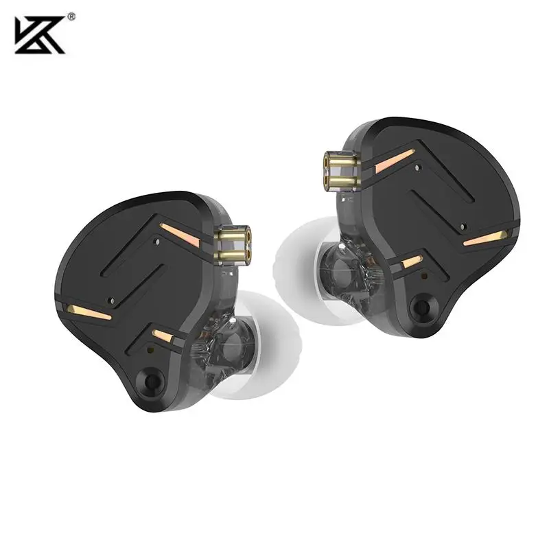 KZ ZST PRO X Dual Flagship Drivers In Ear Earphones Deeper Bass HiFi Headphones Dual-Driver Synergy Detachable Cable Headset