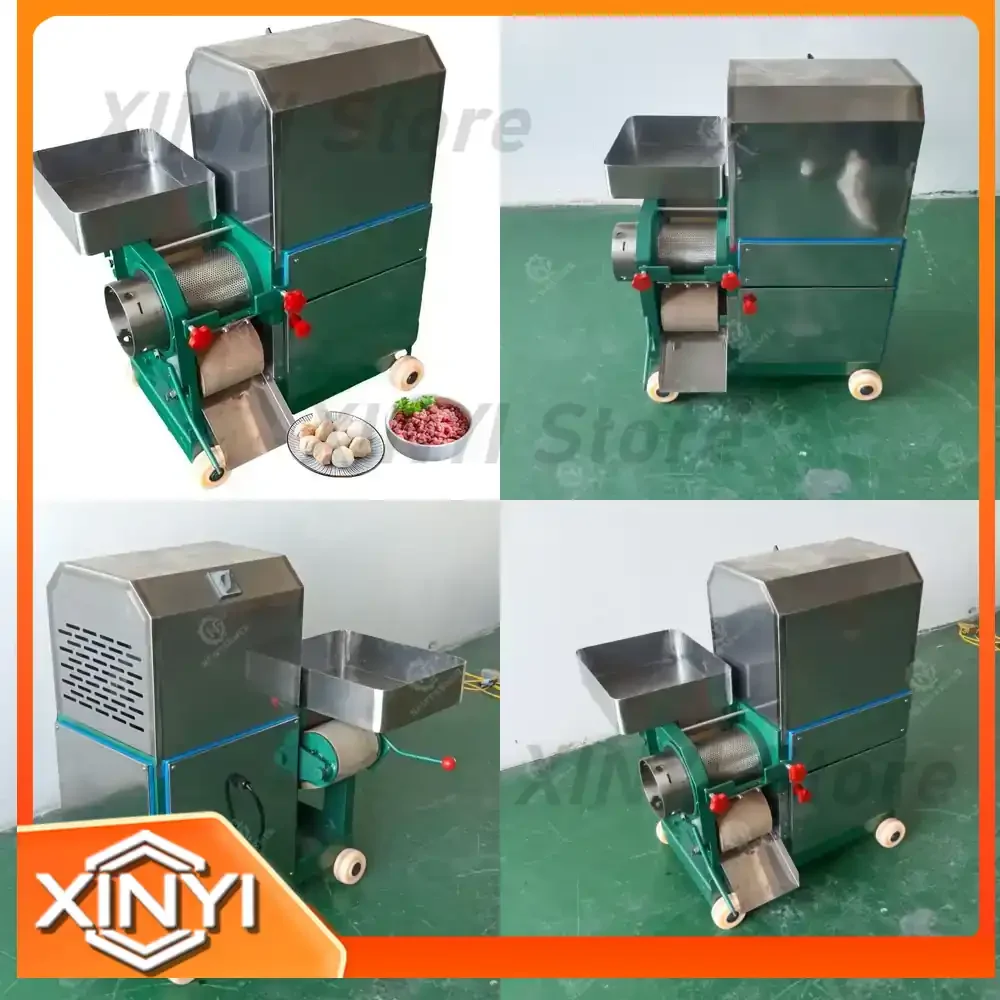 Voltage Customized Stainless Steel Fish Minced Fillet Making Machine for Removing Fish Bone and Picking Shrimp Meat for Food