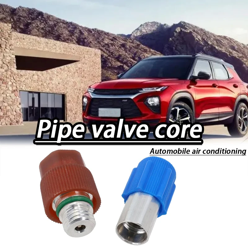 

2pcs Car Air Conditioning Hd Nd Adapter Connections R134A For Ford Opel VW Seat Skoda OEM357820795J Car Accessories