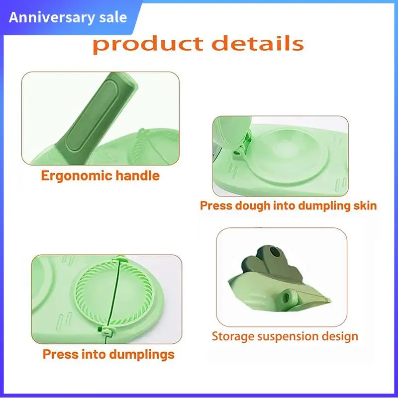 

ABPP-Dumpling Maker 2 в 1, портативный ручной пельменник, многофункциональный набор ручных пресс-форм для изготовления пельменей своими руками