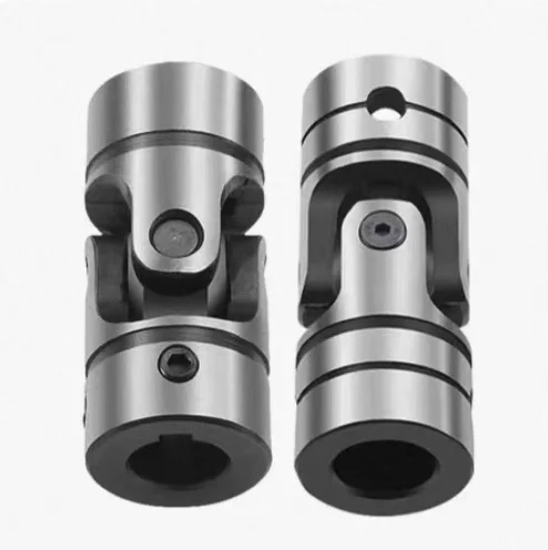 Veekaft1PC 40CR Stainless Steel Cross Coupling Universal Joint for Drilling Tapping Machine Transmission Shaft