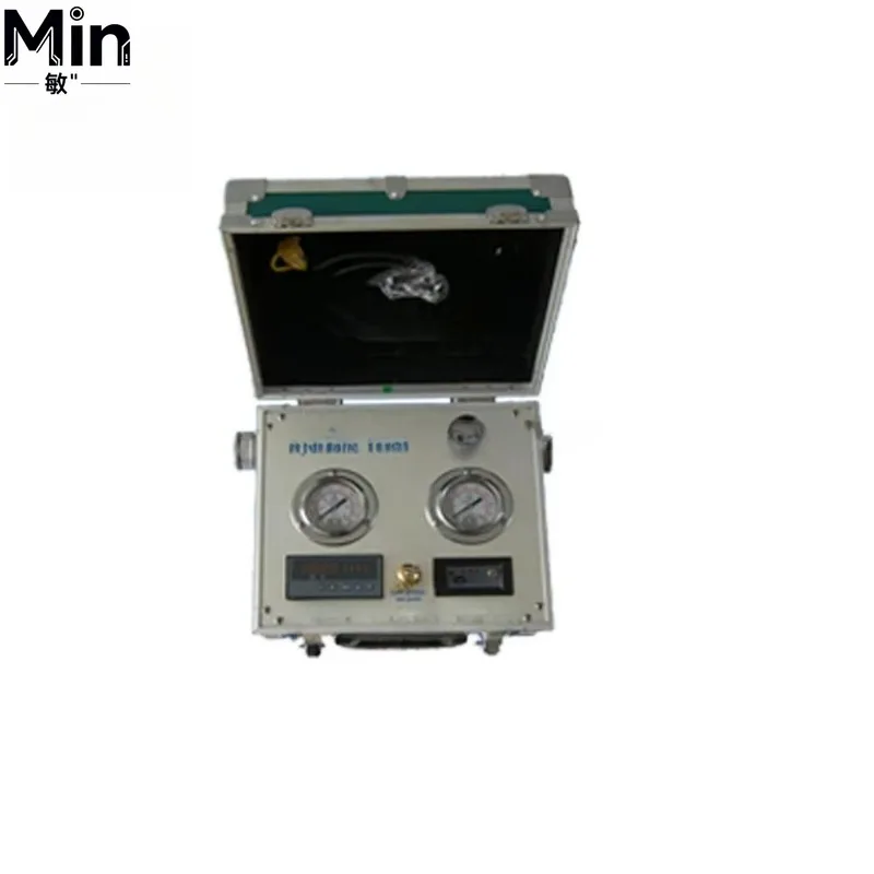 Digital Hydraulic Pressure Flow Meter Portable Hydraulic System Tester Testing Gauge for Industrial Hydraulic Equipment