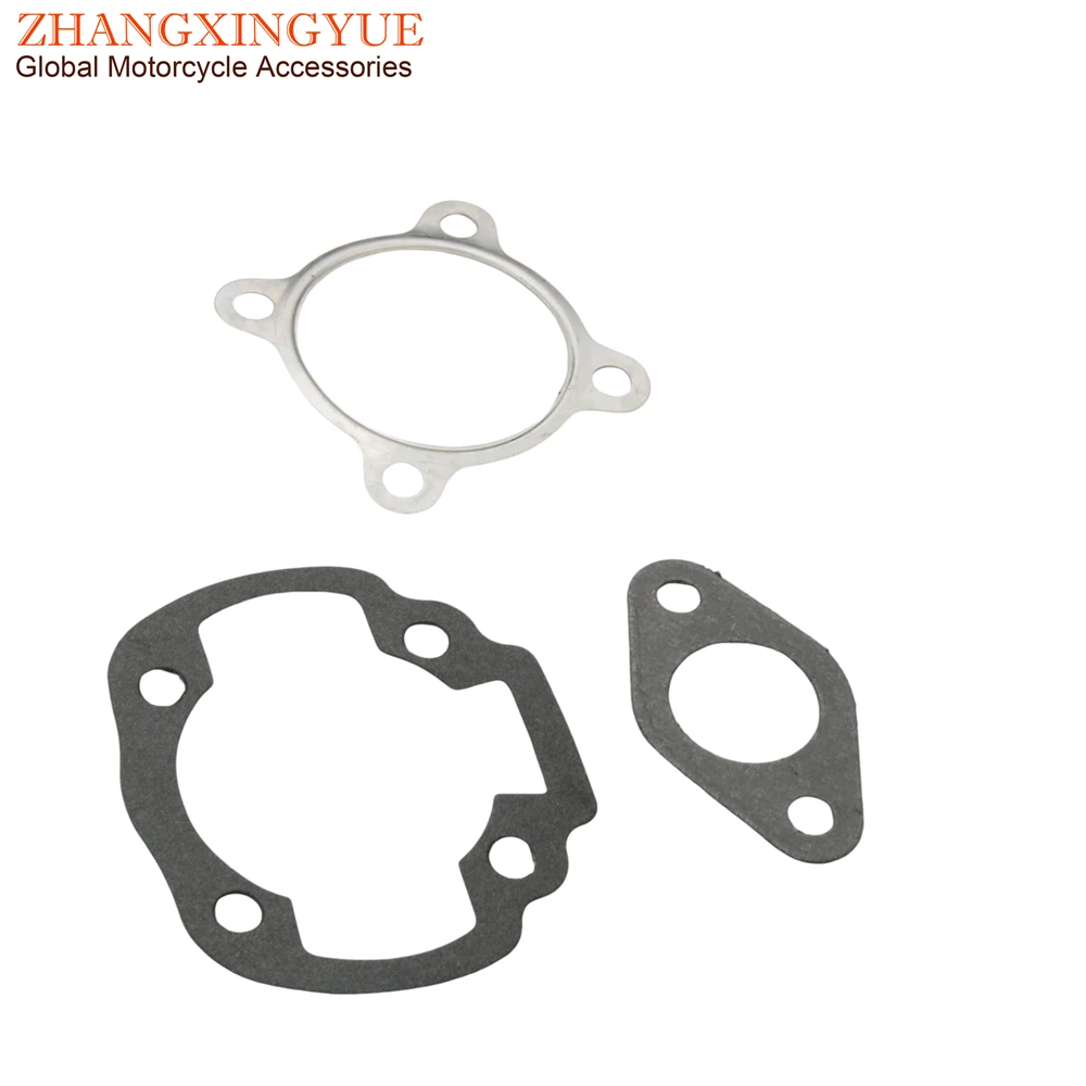 Scooter 70cc Cylinder Gasket Set Top End For Mbk Booster Stunt 50 Yamaha Target Slider Bws Zuma 50cc 2T