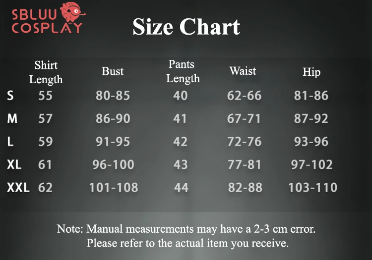 SBluuCosplay في المخزون Reze تأثيري حلي R جودة المرأة قميص السراويل هالوين حفلة هدية الكريسماس الزي #6